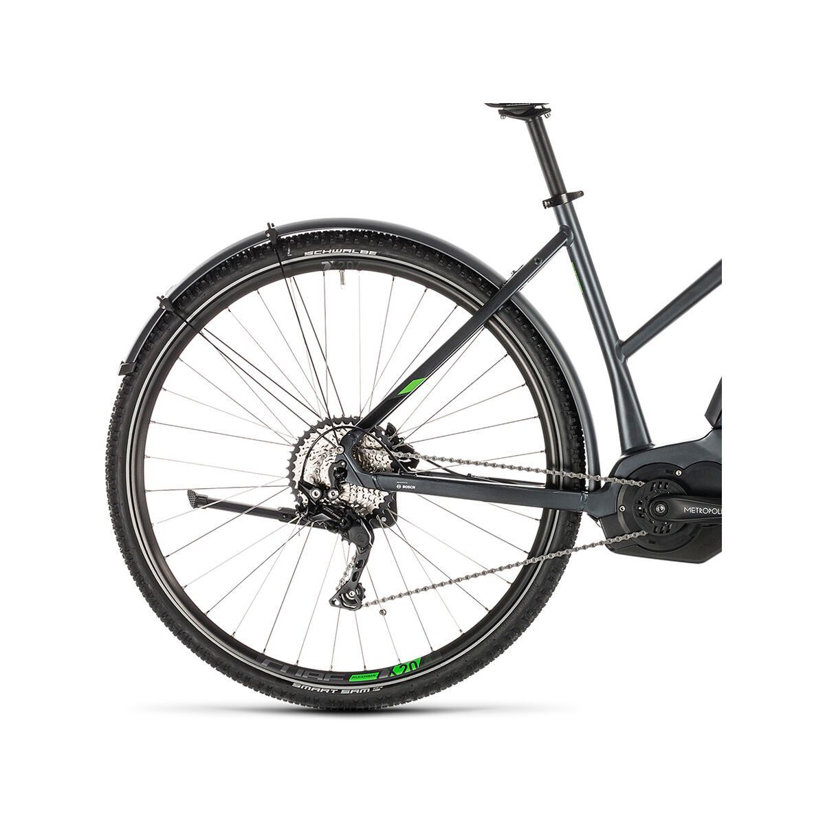 Cube Cross Hybrid Pro Allroad 500 Trapeze, iridium´n´green - Bild 4