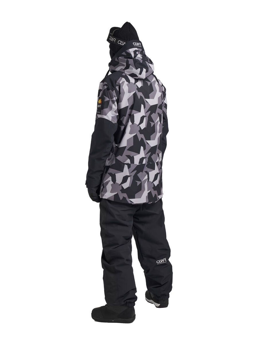 Colourwear Foil Anorak, camo grey - Bild 2