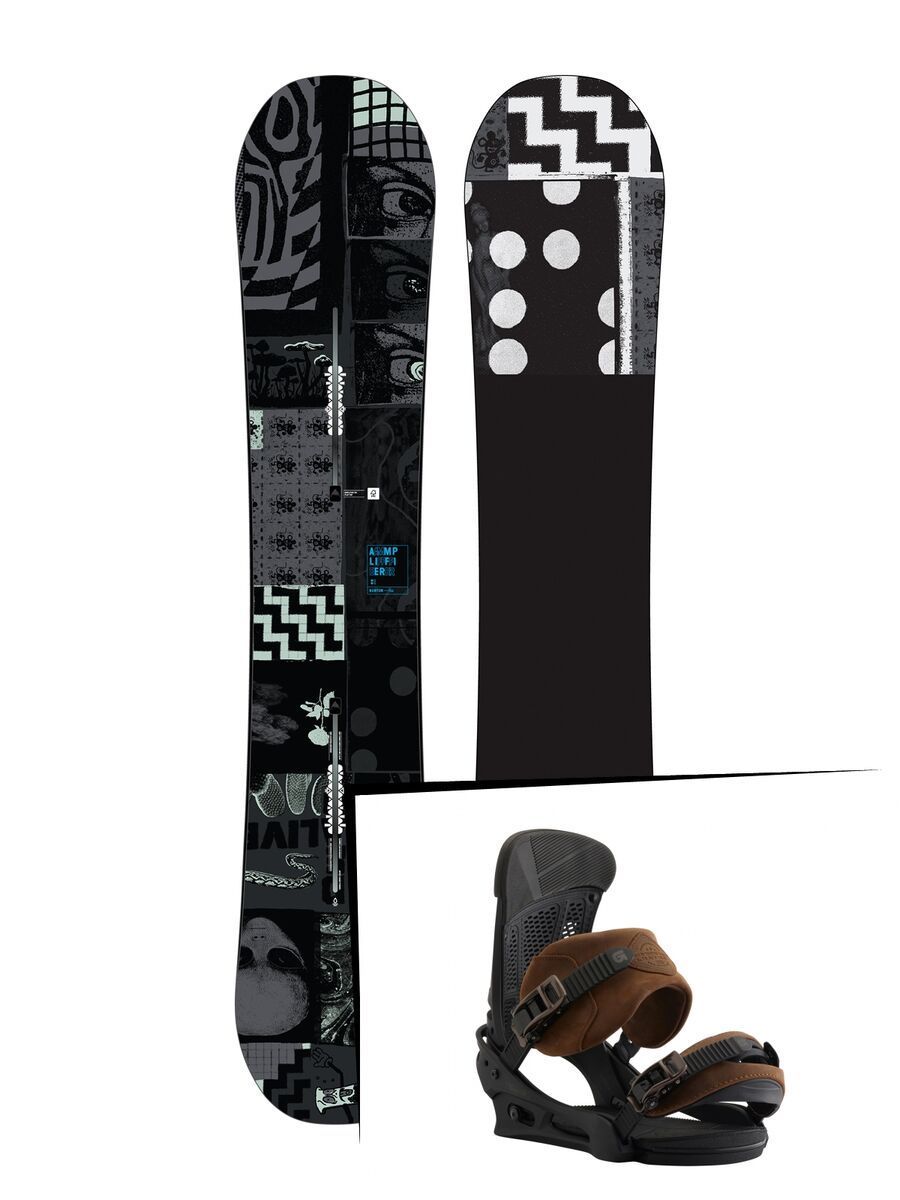 Set: Burton Amplifier 2019 +  Red Wing Malavita (1931084S) - Bild 1