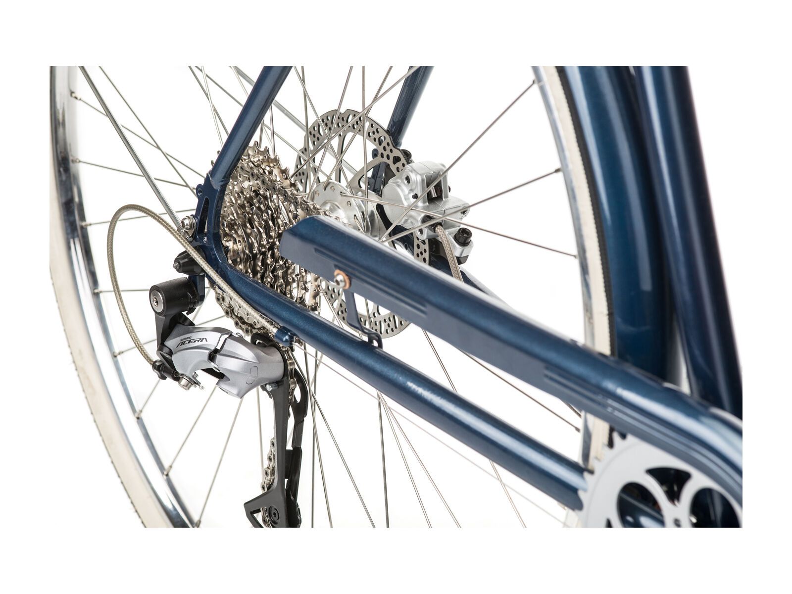 Creme Cycles Caferacer Man Solo Disc, deep blue - Bild 6
