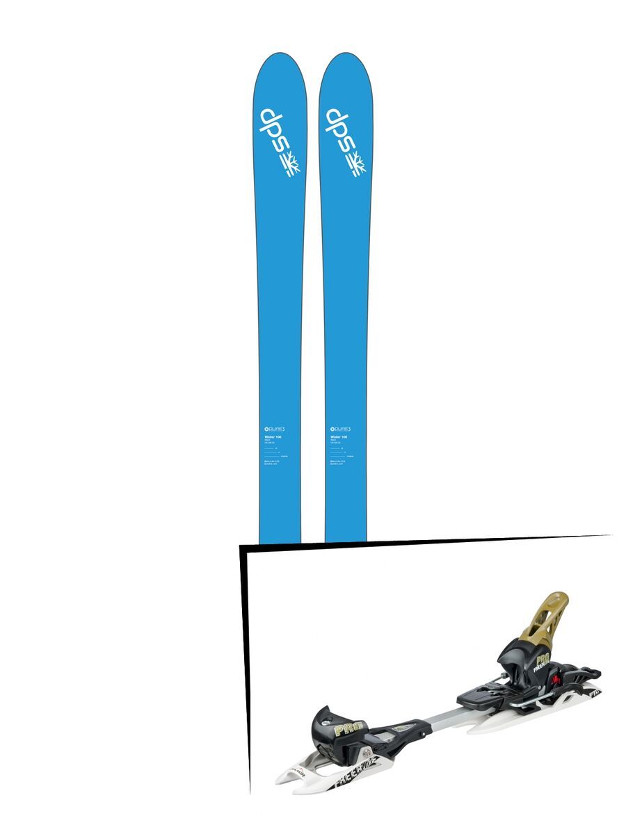 Set: DPS Skis Wailer 106 2017 + Fritschi Diamir Freeride Pro (1963302) - Bild 1