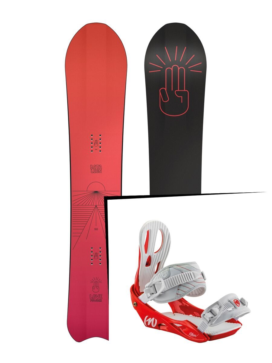 Set: Bataleon Love Powder 2017 + Nitro Rythm (1691319S) - Bild 1