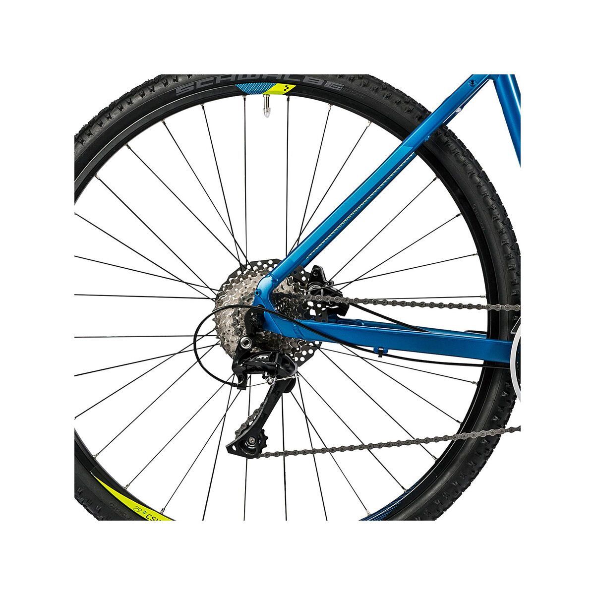 Cube Cross Trapeze, blue kiwi - Bild 4