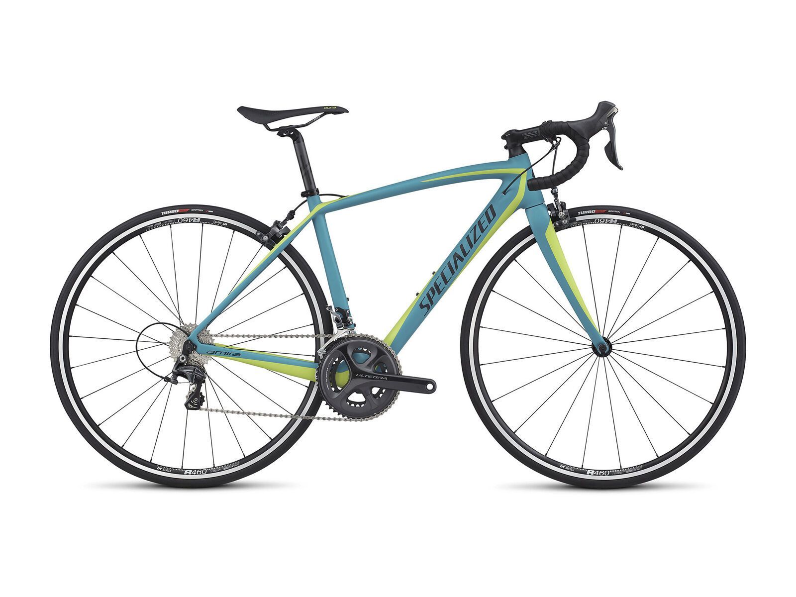 Specialized Amira SL4 Comp, satin light turquoise/hyper green
