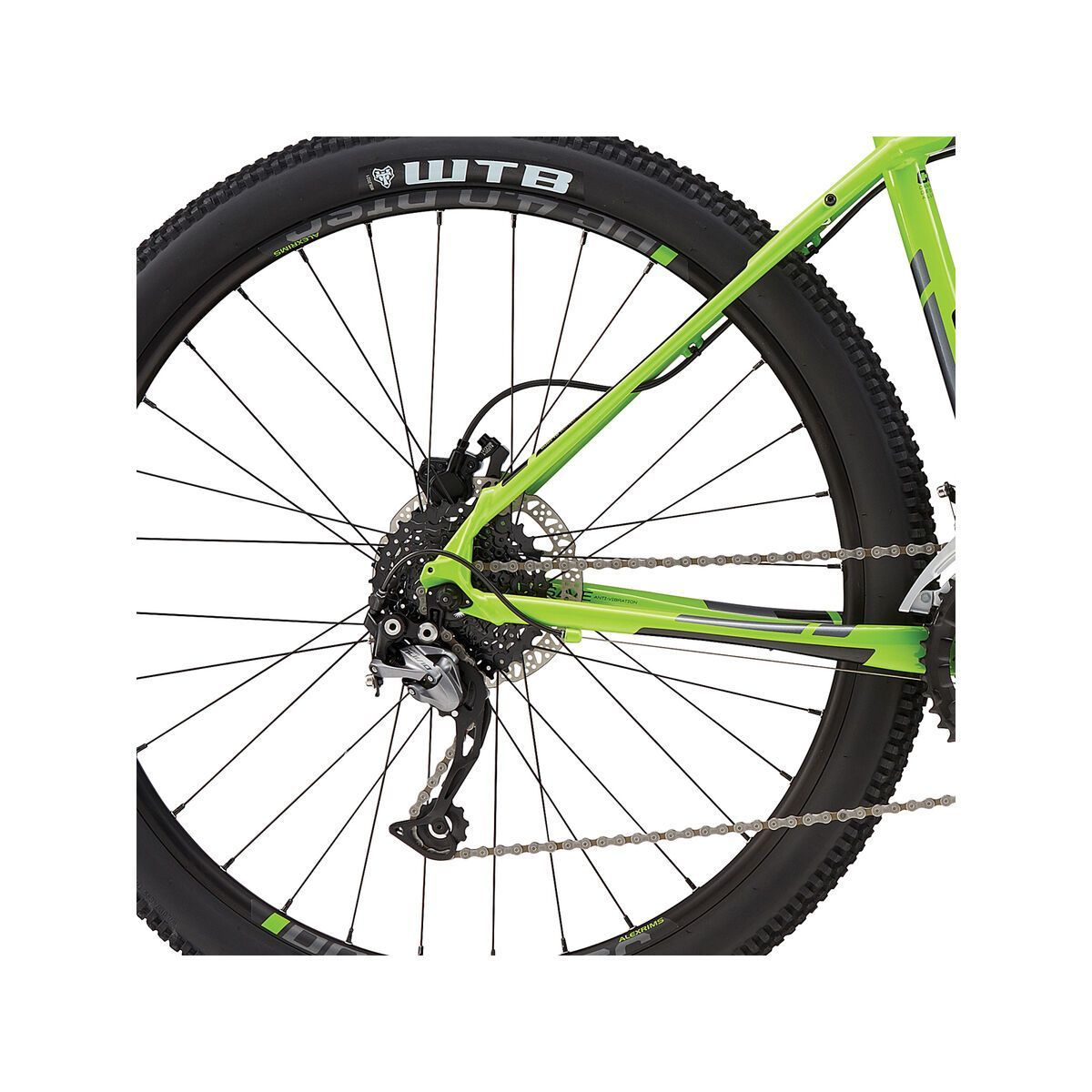 Cannondale Trail 4 27.5, berzerker green w/jet black, charcoal grey, gloss - Bild 4
