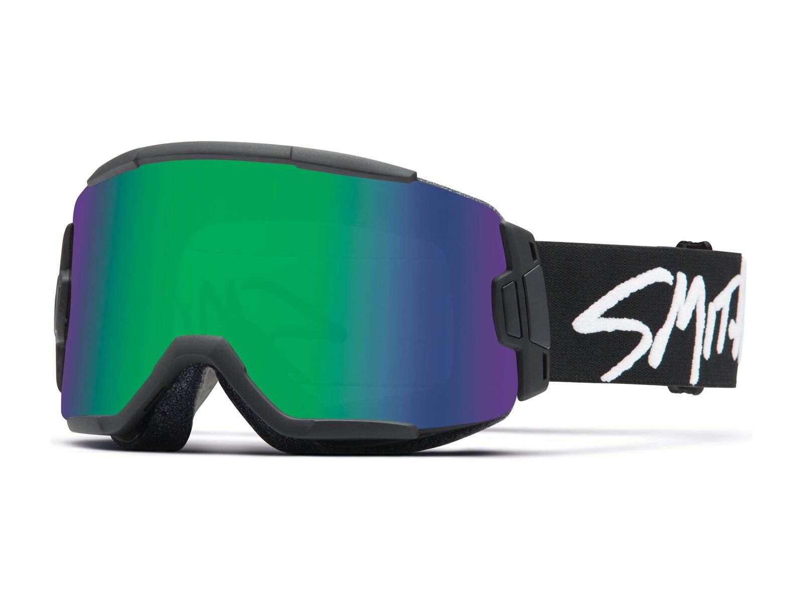 Smith Squad, black/Lens: green sol-x mirror - Bild 1