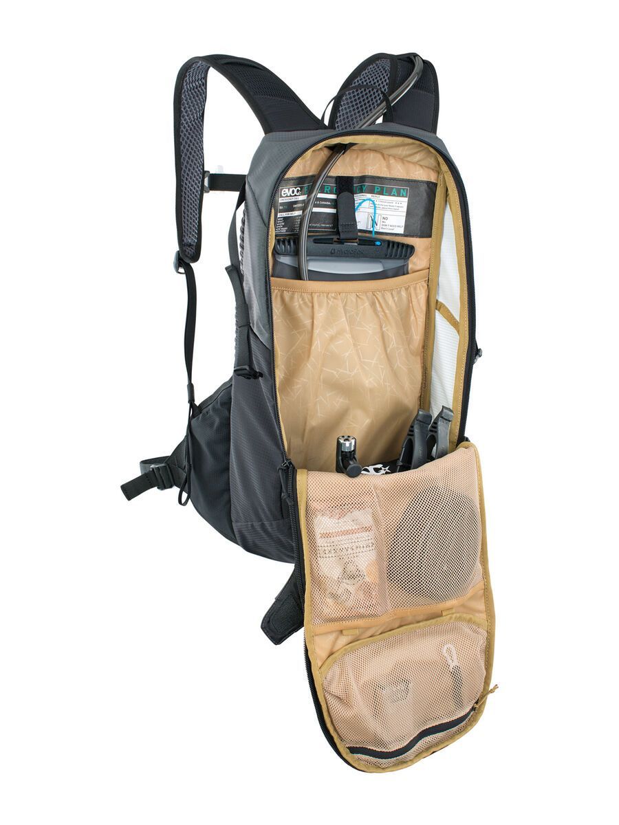 Evoc Ride 12, carbon grey/black - Bild 4