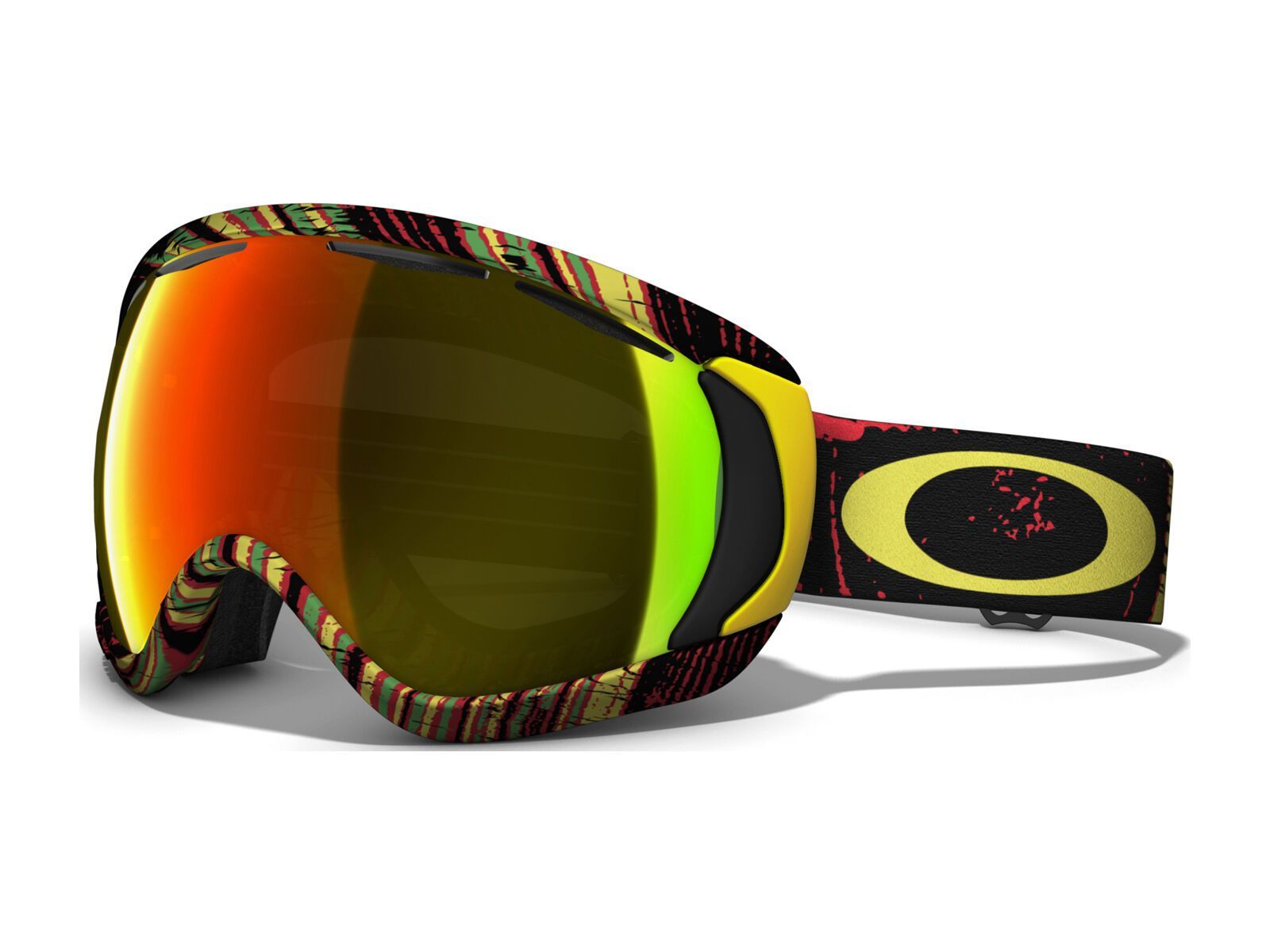 Oakley Canopy, Stumped Rasta/Fire Iridium - Bild 1