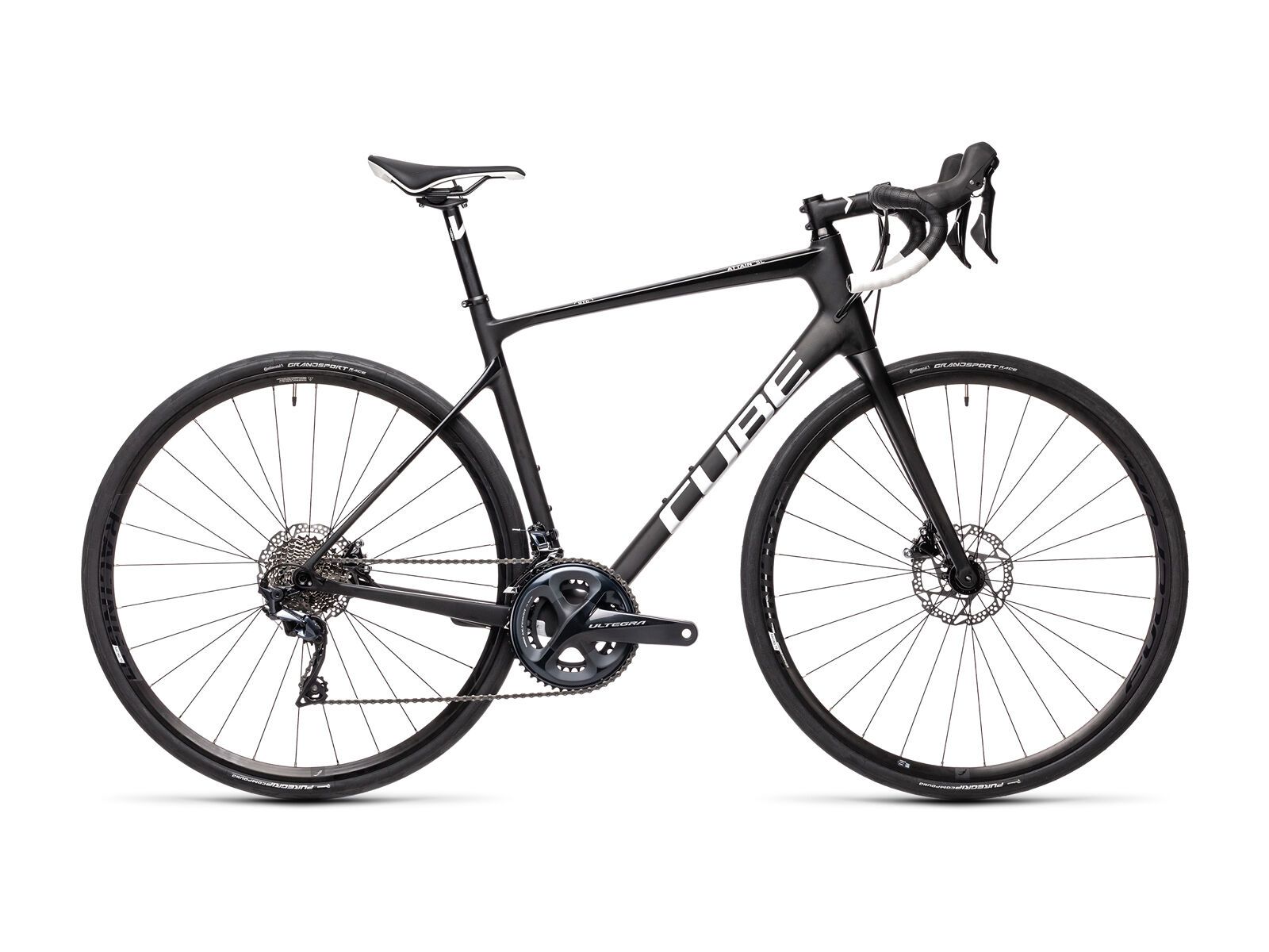 Cube Attain GTC SL, carbon´n´white - Bild 1