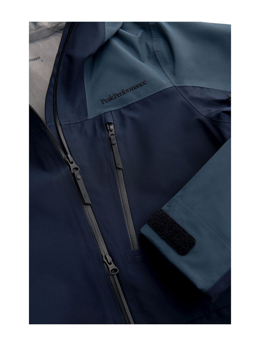 Peak Performance W Vertical 3L Jacket, blue steel - Bild 4