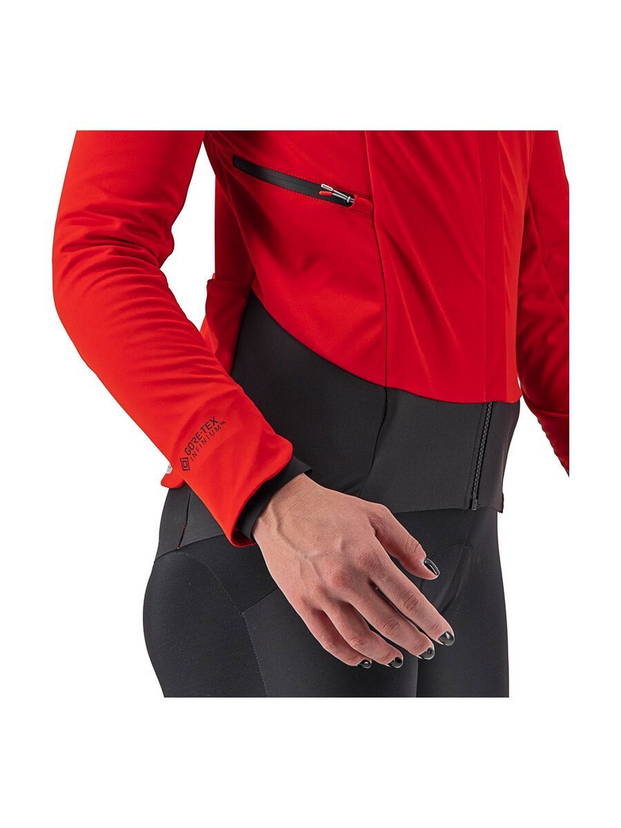 Castelli Alpha RoS 2 W Jacket, red/white-silver gray - Bild 5