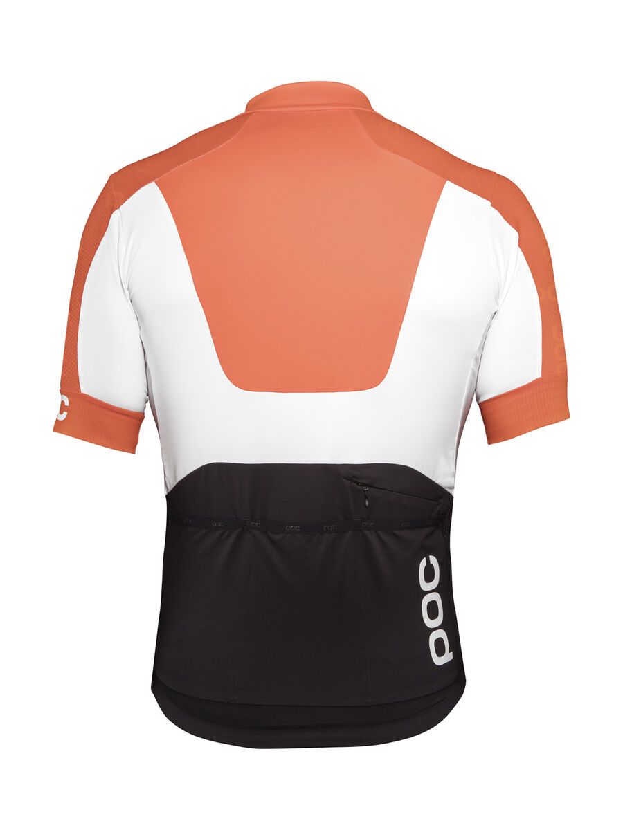 POC AVIP SS Ceramic Jersey, zink orange/hydrogen white - Bild 2