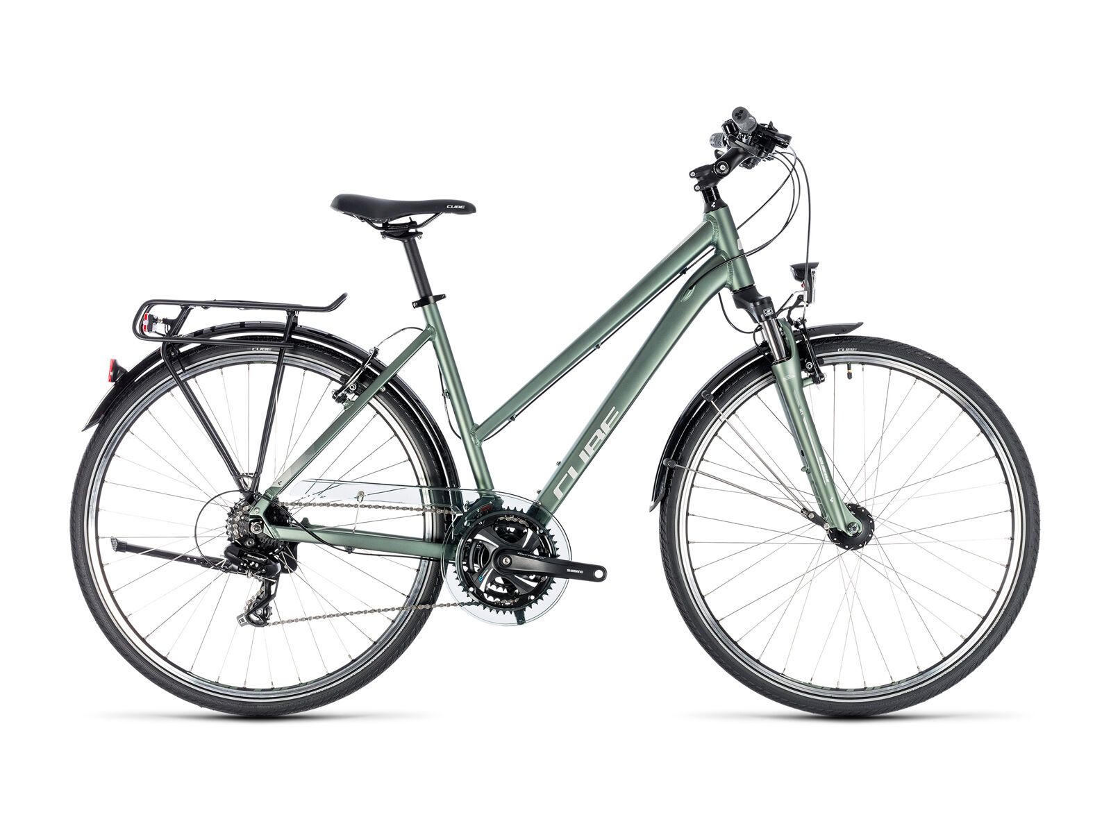 Cube Touring Trapeze, green´n´silver - Bild 1