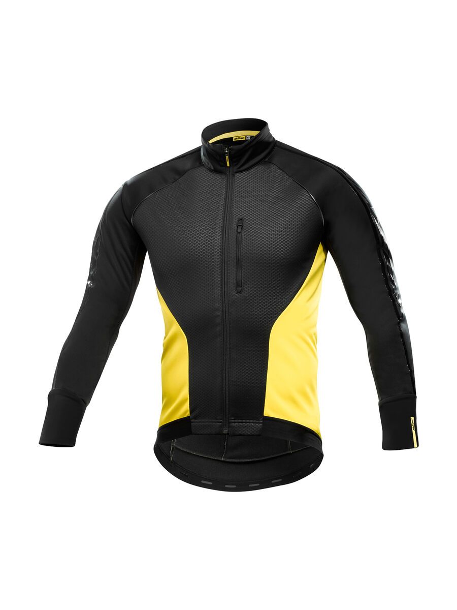 Mavic Cosmic Elite Thermo Jacket, black / yellow mavic - Bild 1