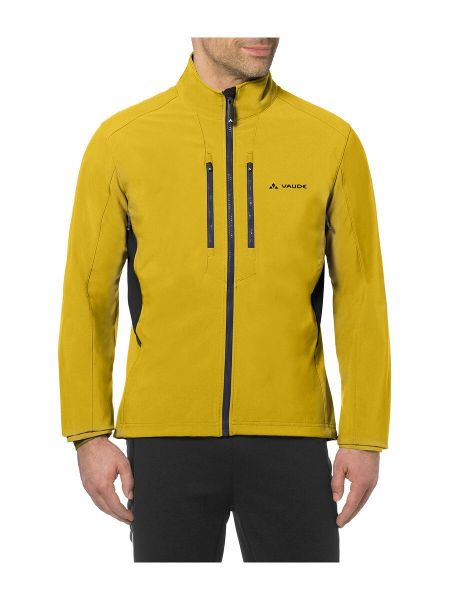 Vaude Men's Virt Softshell Jacket, yellow - Bild 3