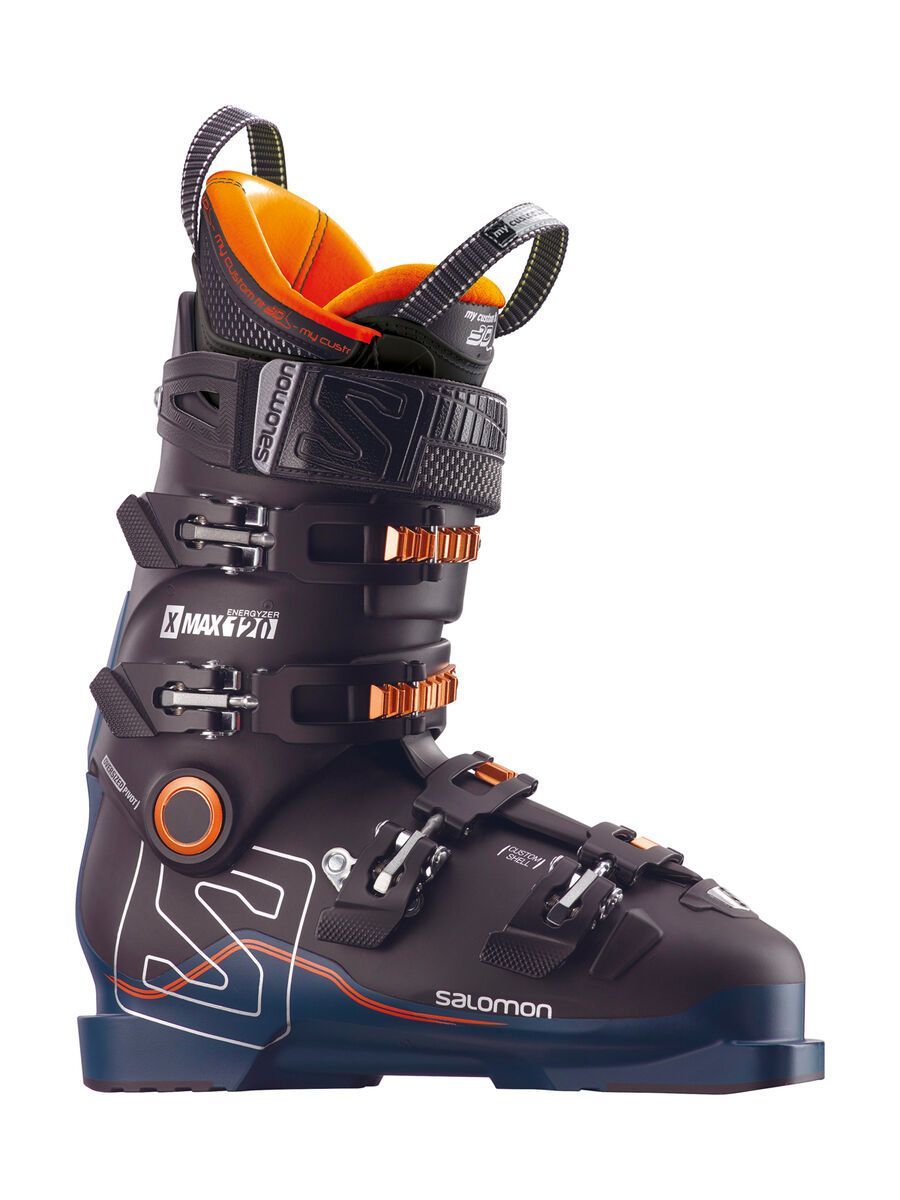 ***2. Wahl*** Salomon *** 2. Wahl *** X Max 120 Größe: 28,5 // 45 black/petrol blue/orange 2018 - Bild 1