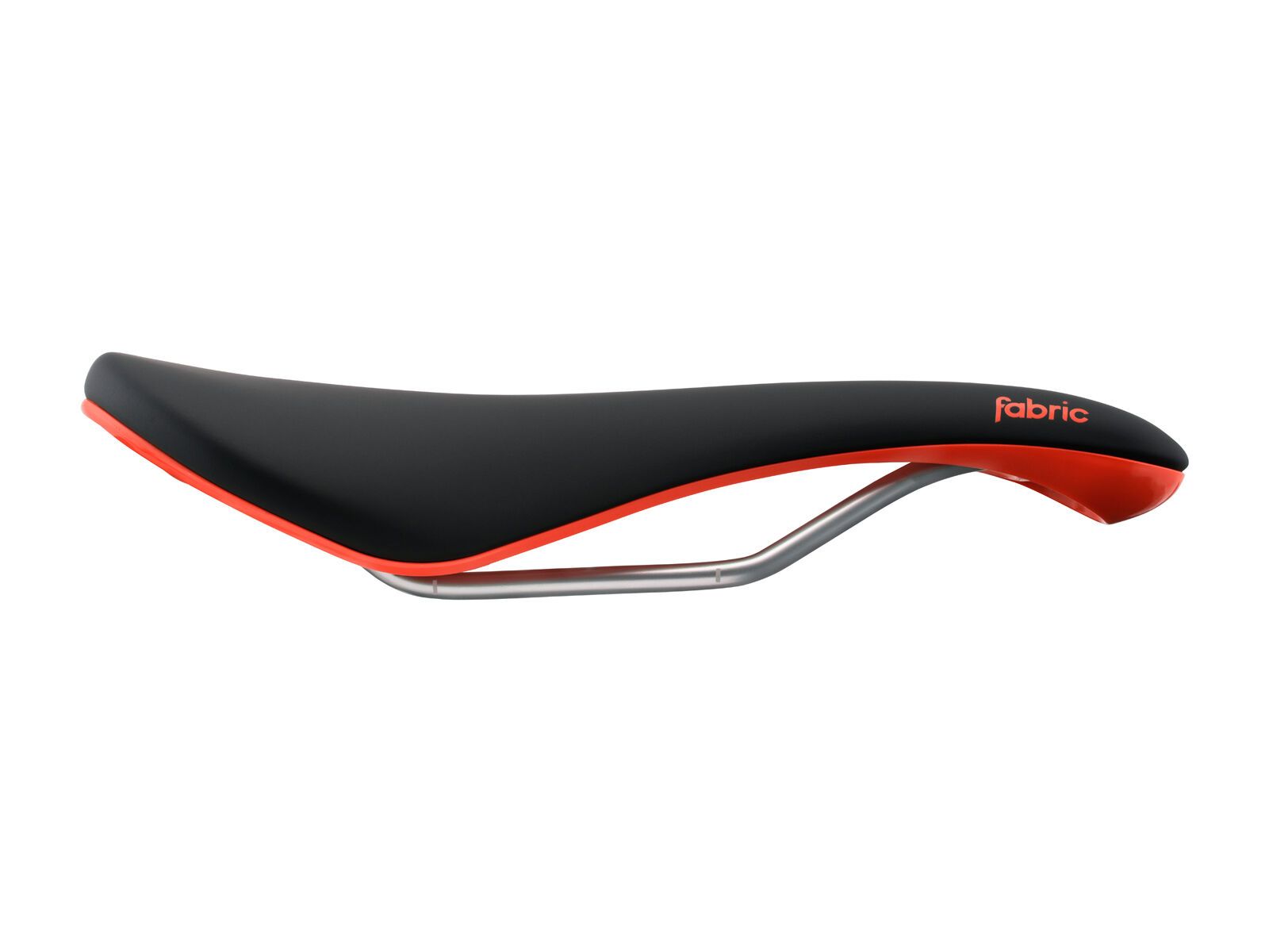 Fabric Scoop Elite Radius Saddle - 142 mm, black/neon red - Bild 1
