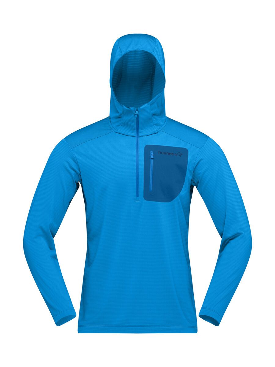 Norrona falketind warm1 Hood M's, brilliant blue/dark blue - Bild 1