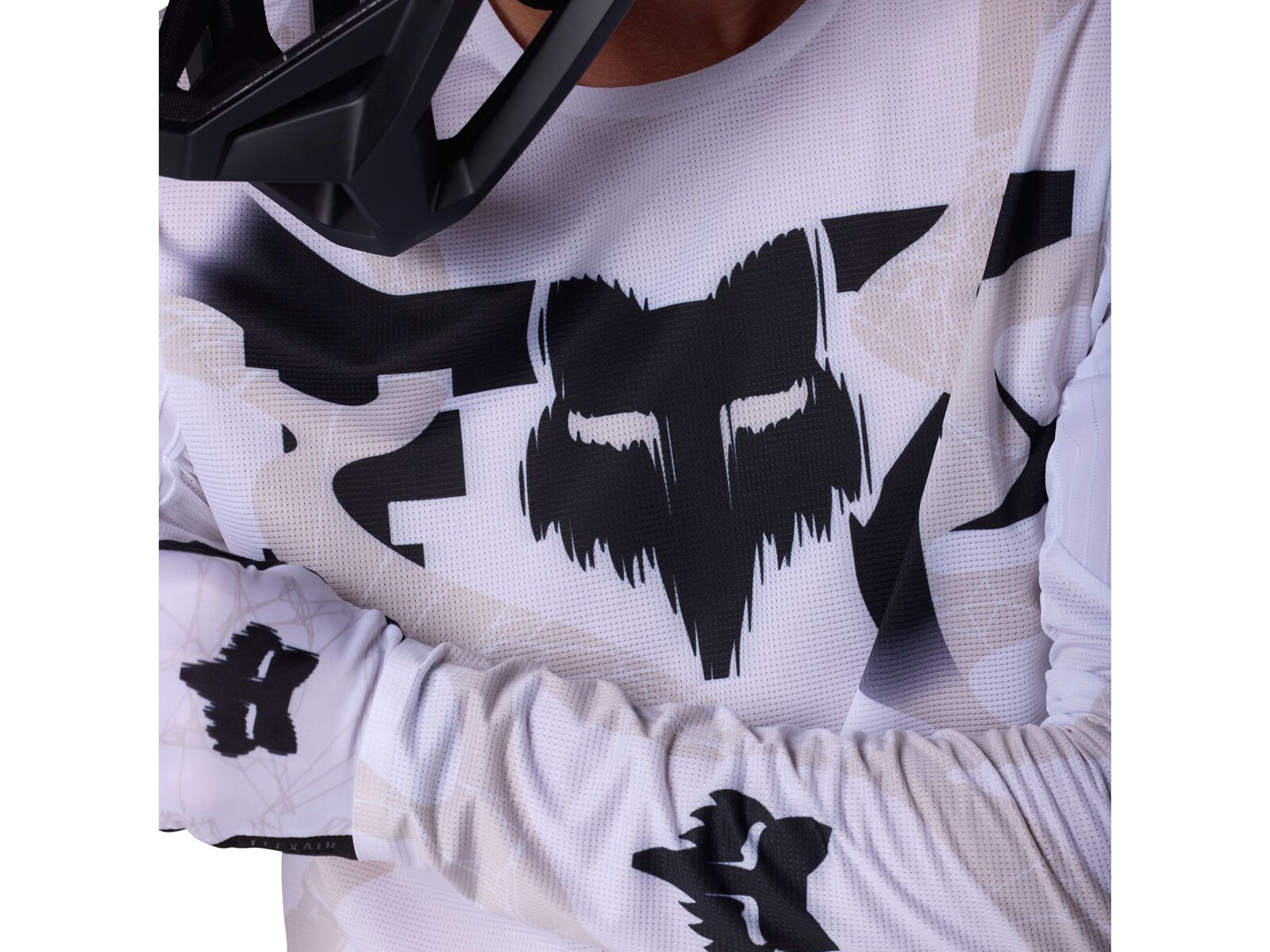 Fox Flexair Long Sleeve Jersey Diffuse SE, white - Bild 5