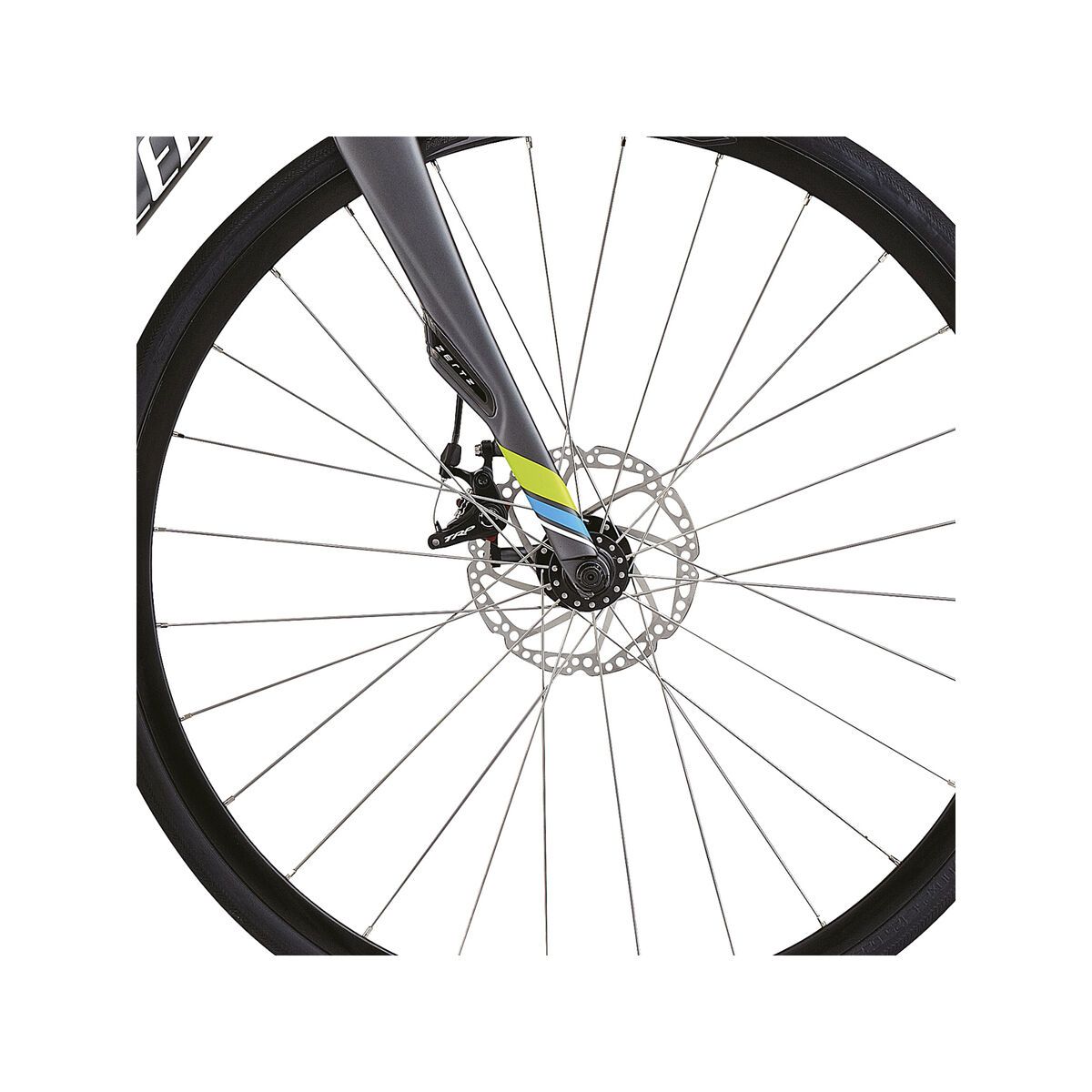 Specialized Dolce Elite Disc C2 EQ, Satin Charcoal/Hyper/Cyan/White - Bild 2