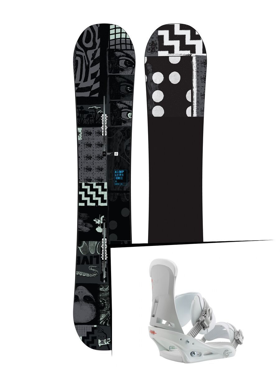 Set: Burton Amplifier 2019 +  Custom (2218420S) - Bild 1