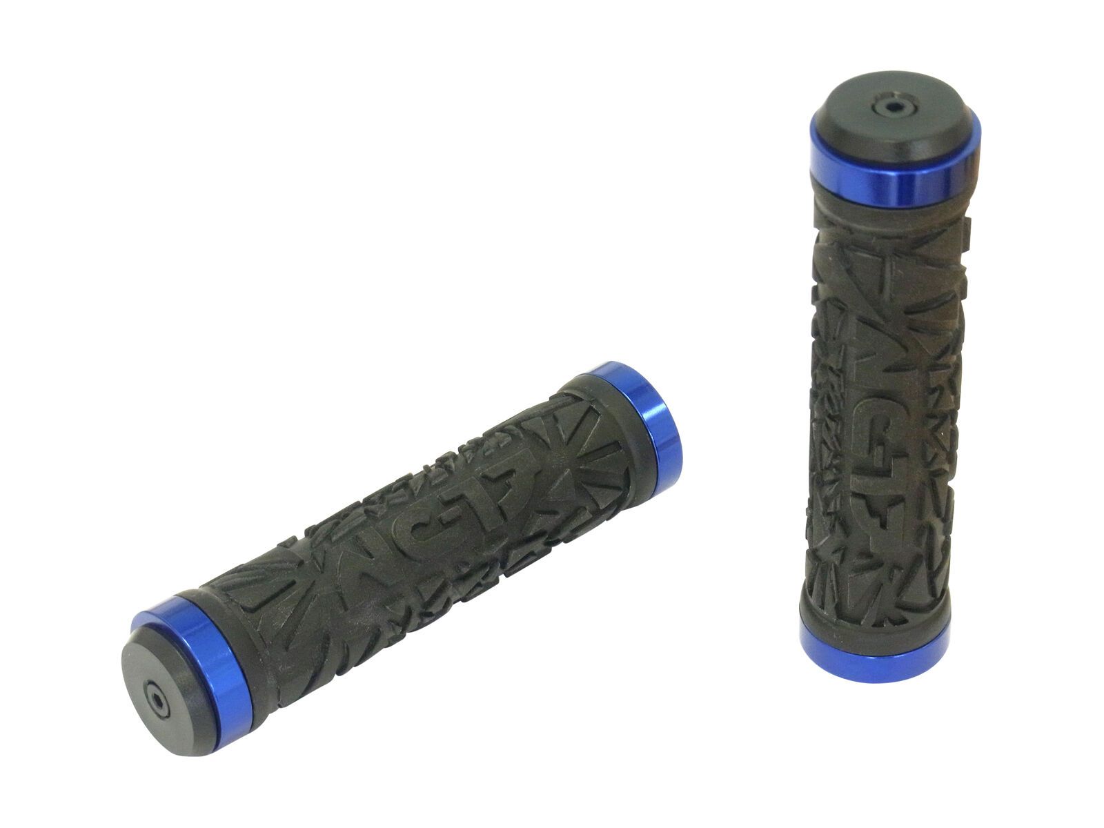 NC-17 Take Control S-Pro Lock-On Griff, black/blue - Bild 1