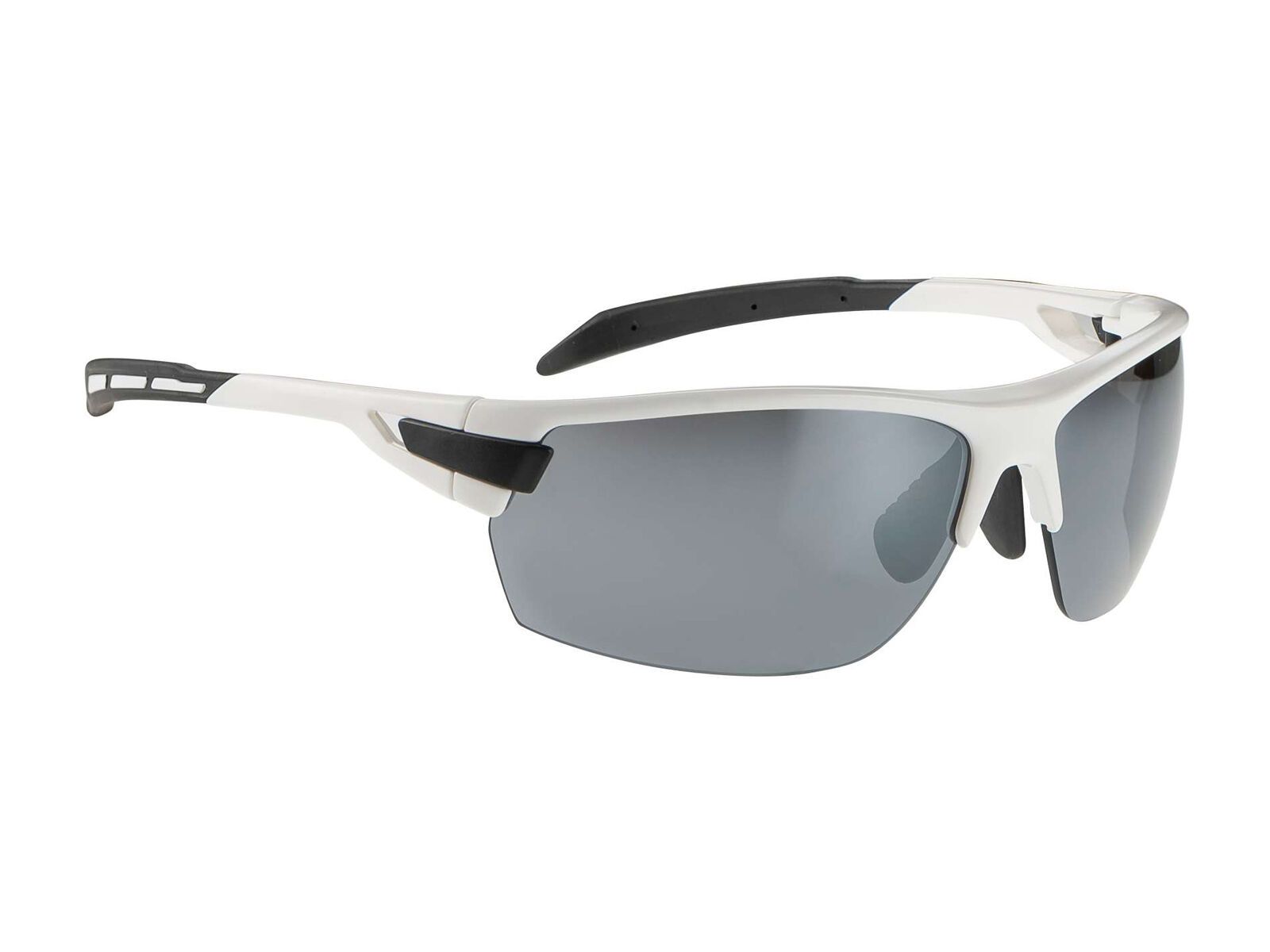 Alpina Tri-Scray inkl. Wechselscheibe, white black/Lens: black mirror - Bild 1