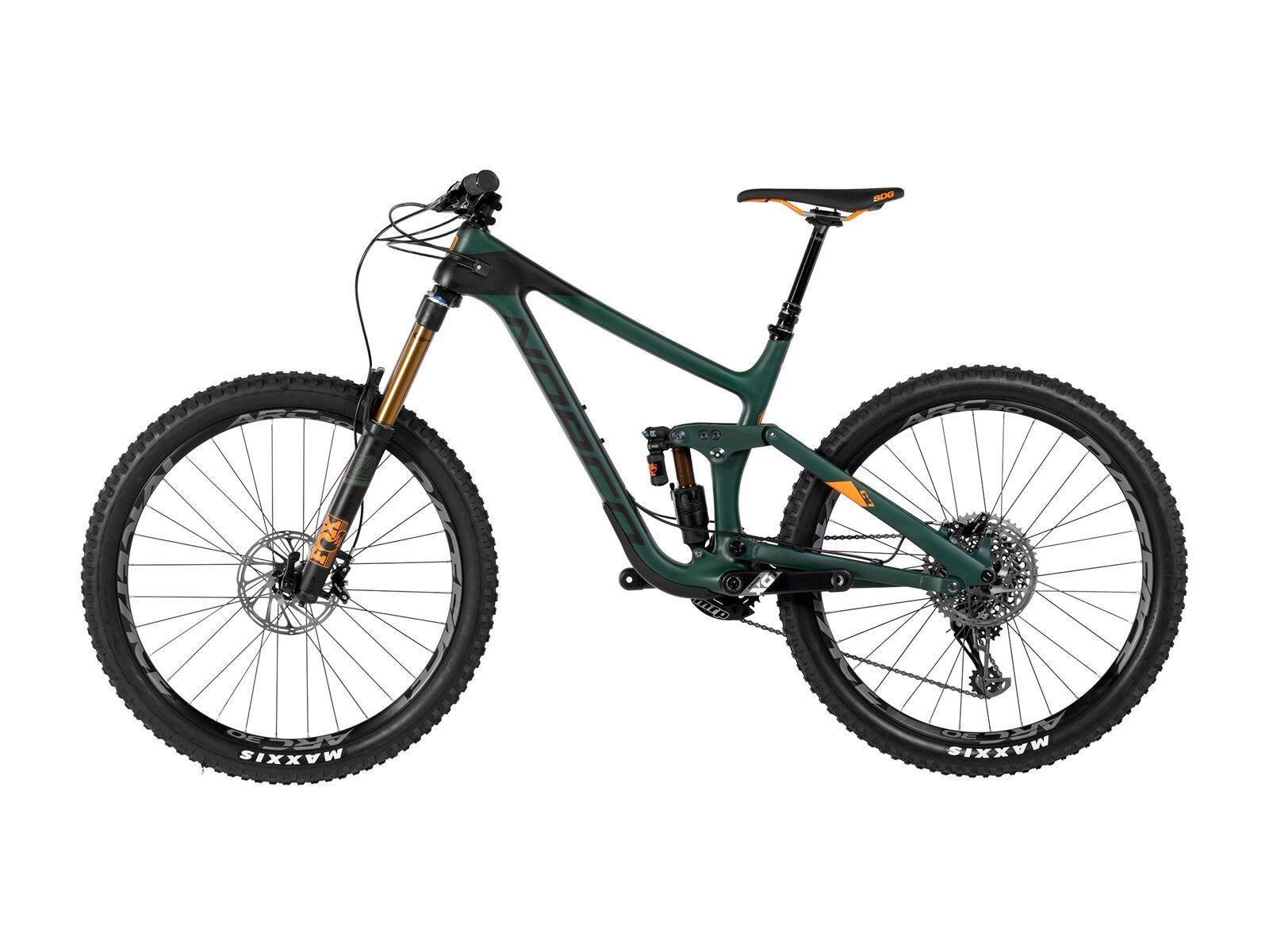 Norco Range C 7.1, darkgreen/black/orange - Bild 2