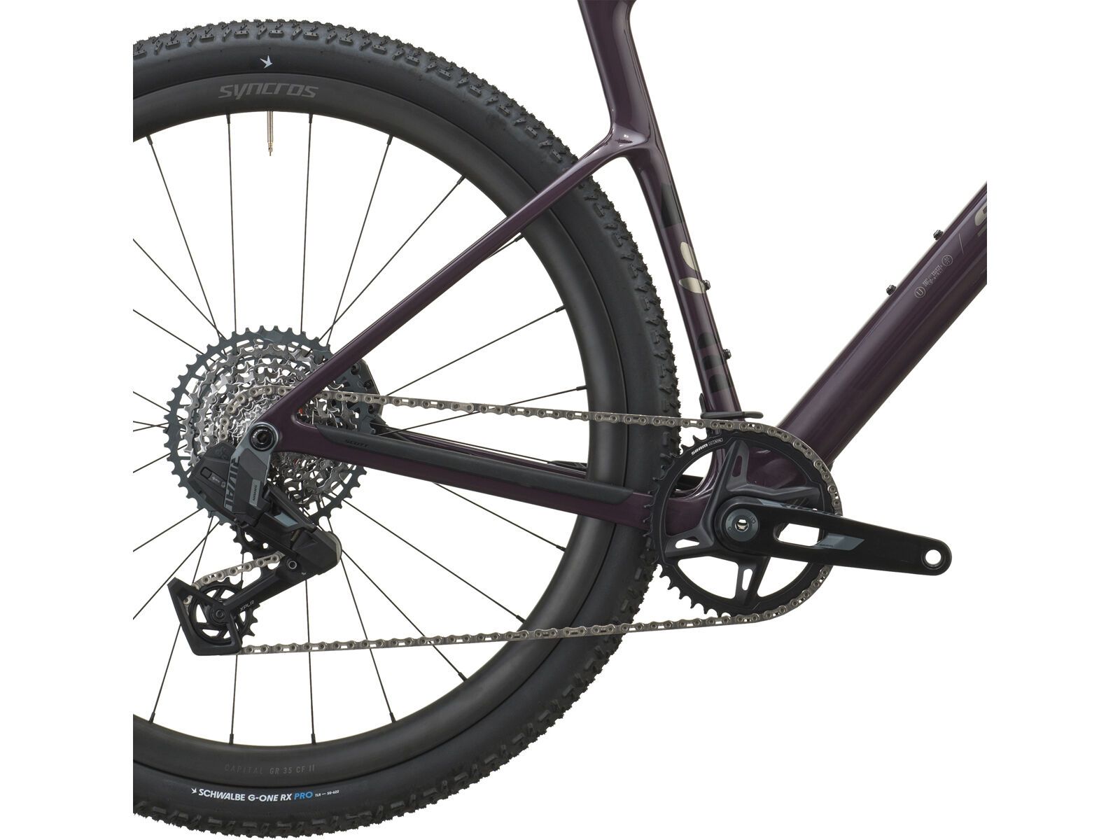 Scott Addict Gravel 30, mulberry purple - Bild 4