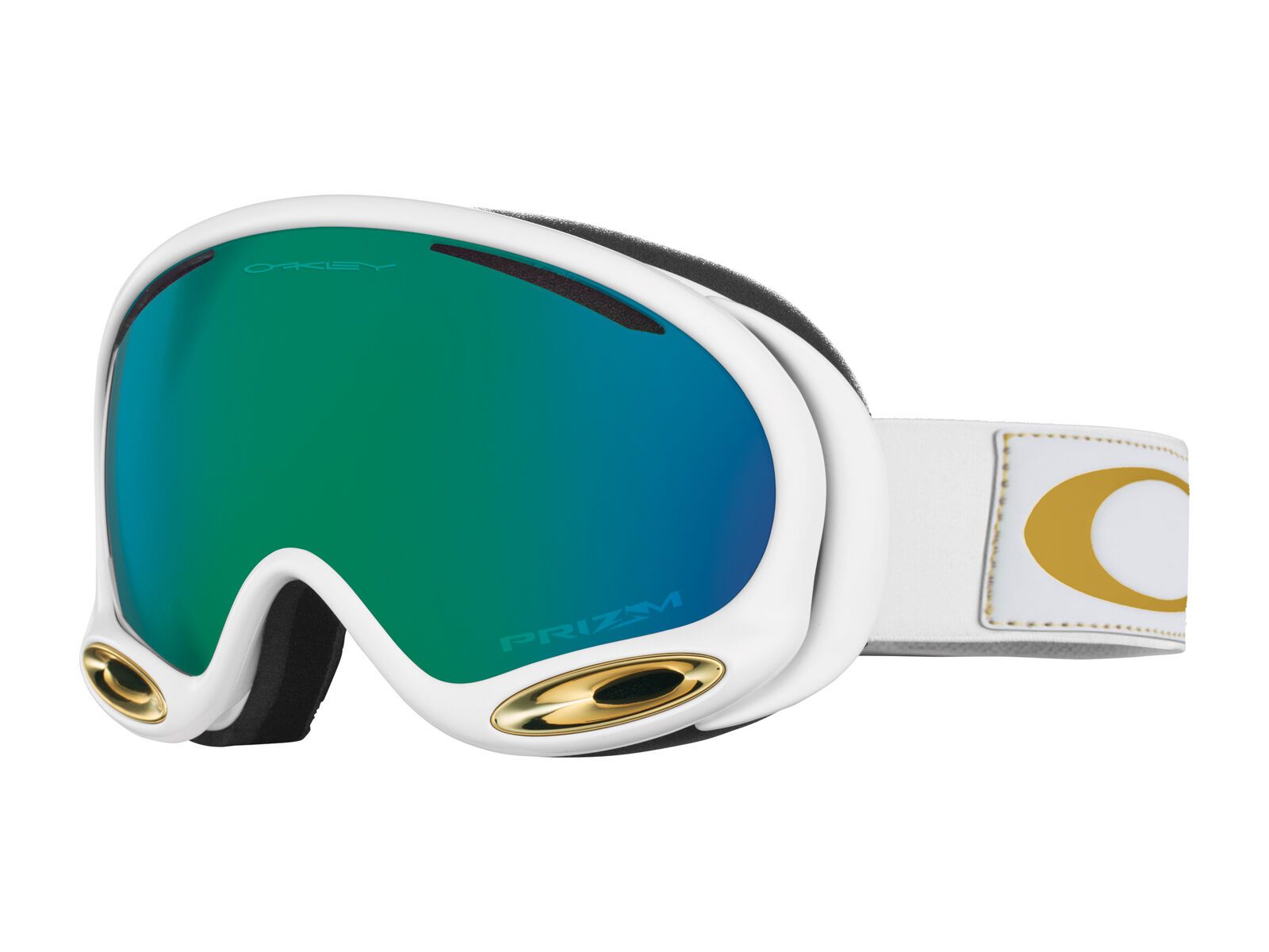 Oakley A Frame 2.0 Lindsey Vonn Signature, gold herringbone/Lens: prizm jade iridium - Bild 1