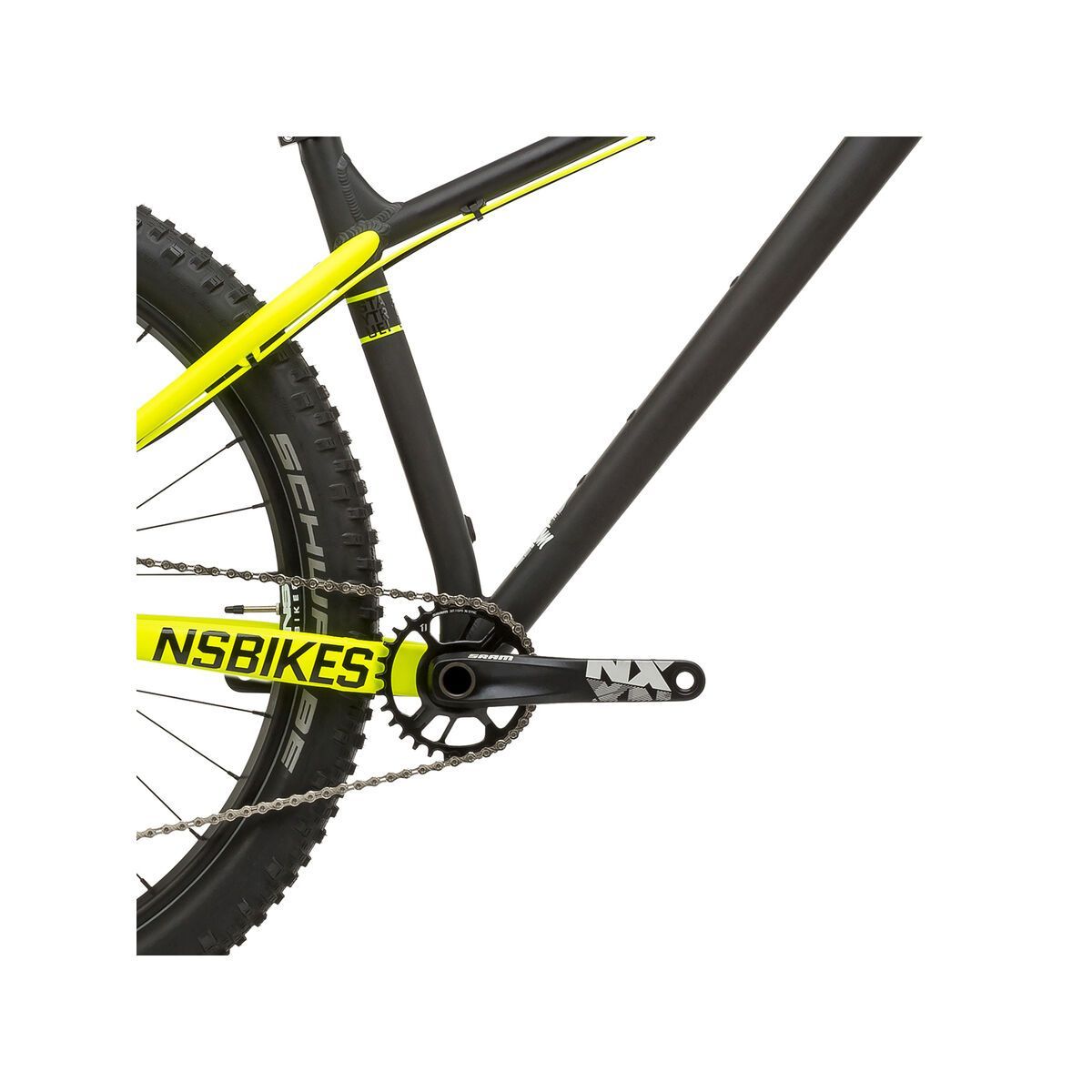 NS Bikes Eccentric Djambo 1, dark raw/fluo yellow - Bild 5