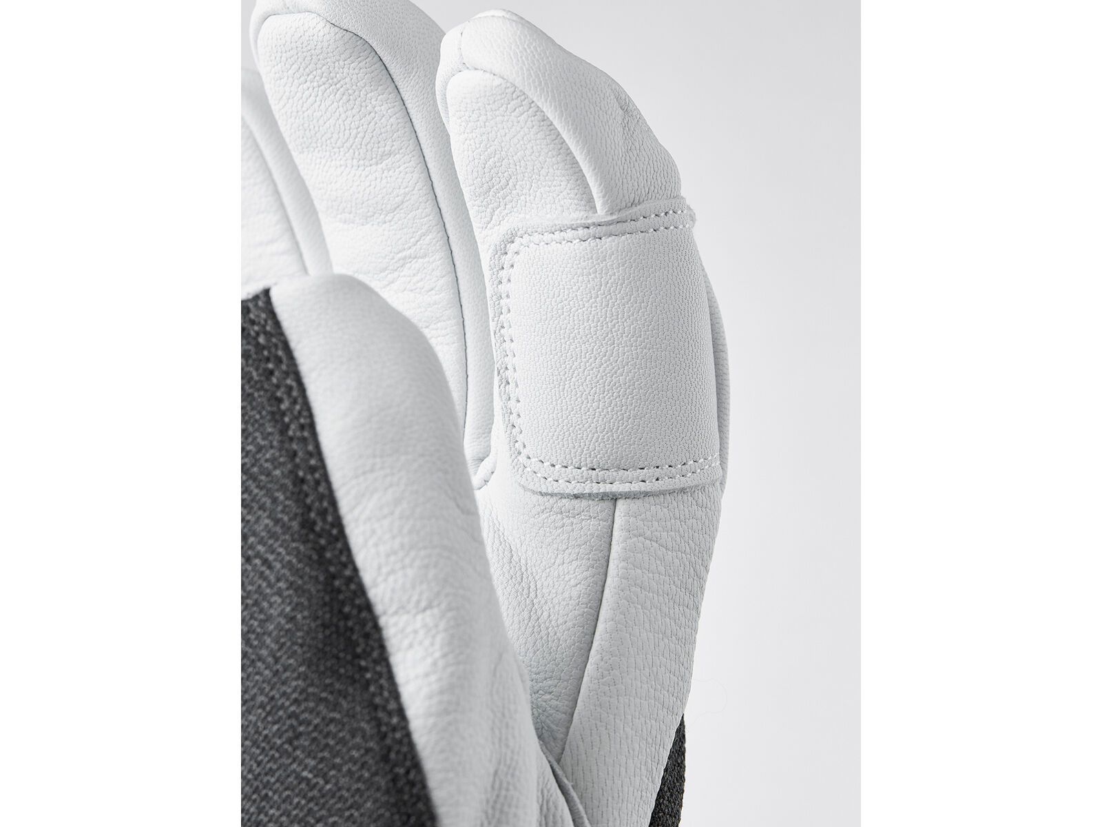Hestra Army Leather Patrol Gauntlet 5 Finger, charcoal - Bild 8