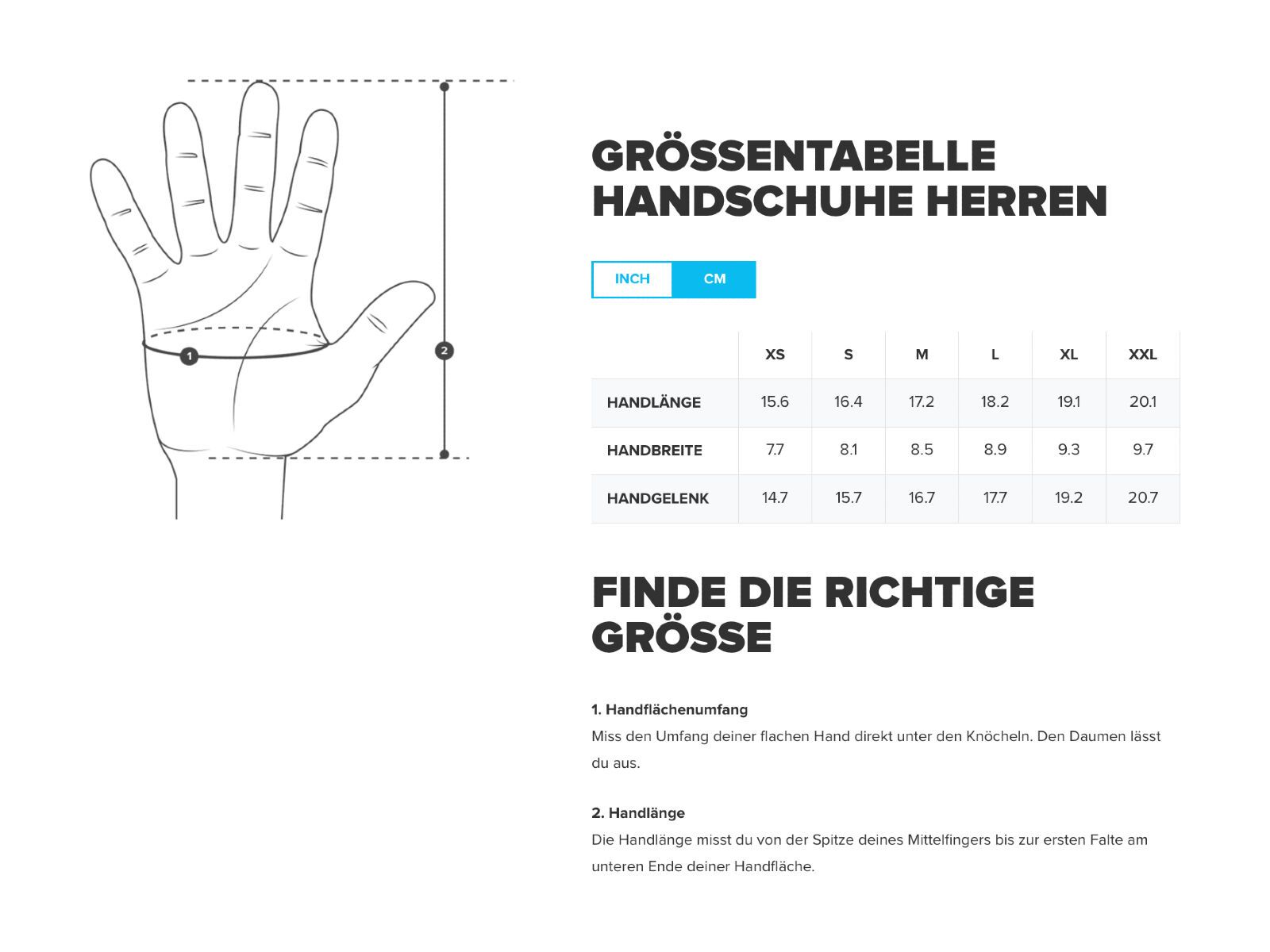 Atomic Backland Glove, black - Bild 3