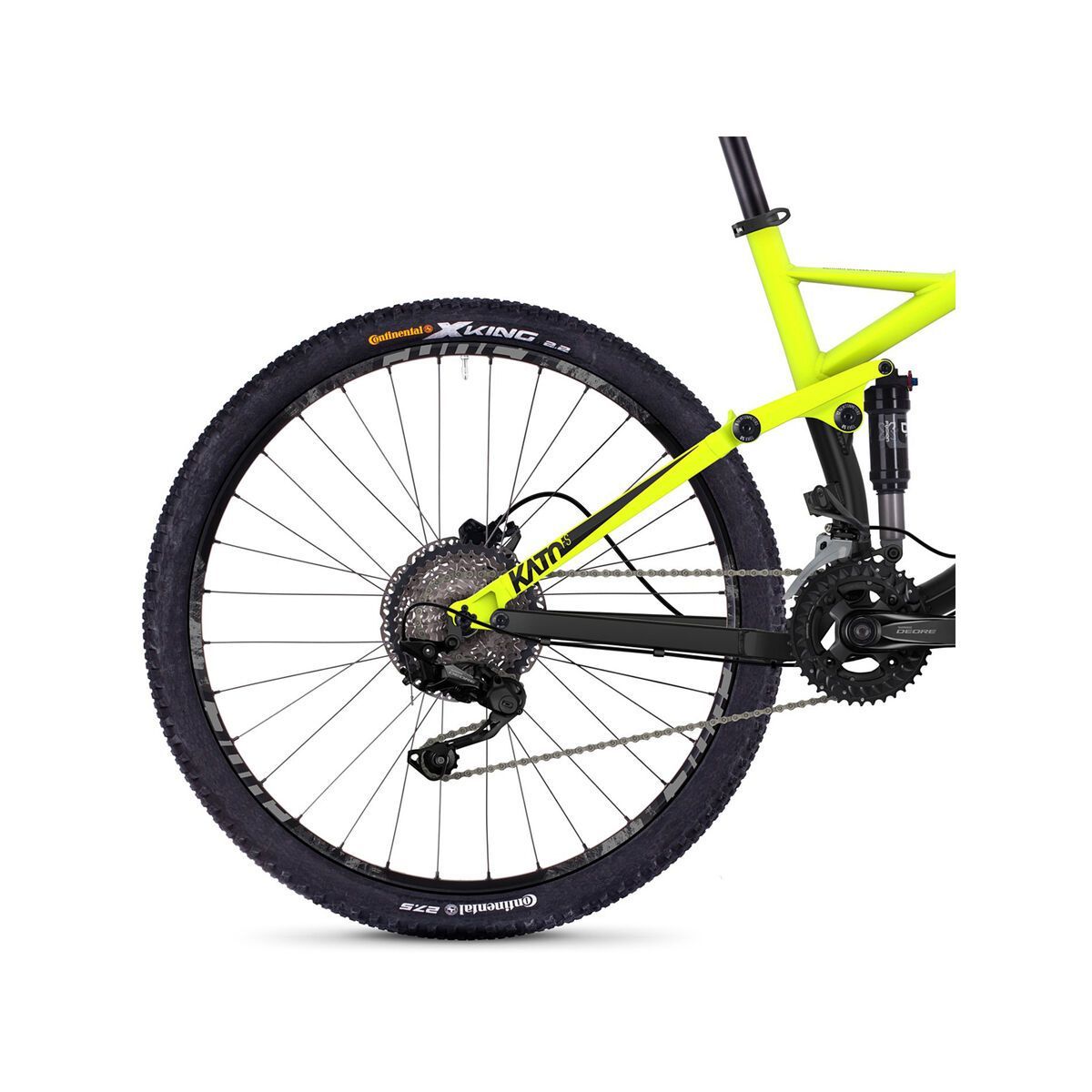 Ghost Kato FS 2.7 AL, neon yellow/night black/urban gray - Bild 4