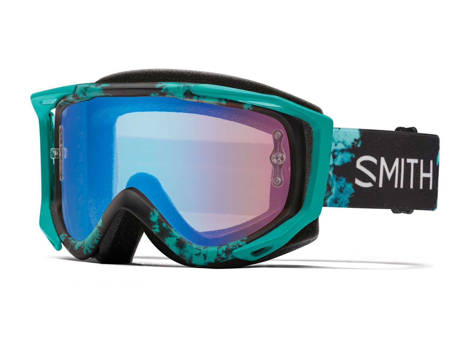 Smith Fuel V.2 inkl. Wechselscheibe, opal unexpected/Lens: contrast rose flash - Bild 1