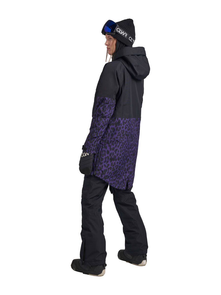 Colourwear Gritty Parka Women, leo purple - Bild 3