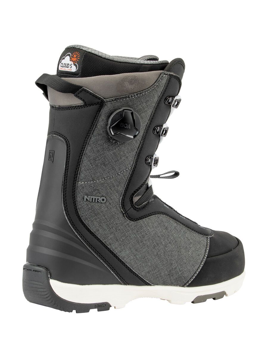 Nitro Club Boa Hybrid, black - Bild 2