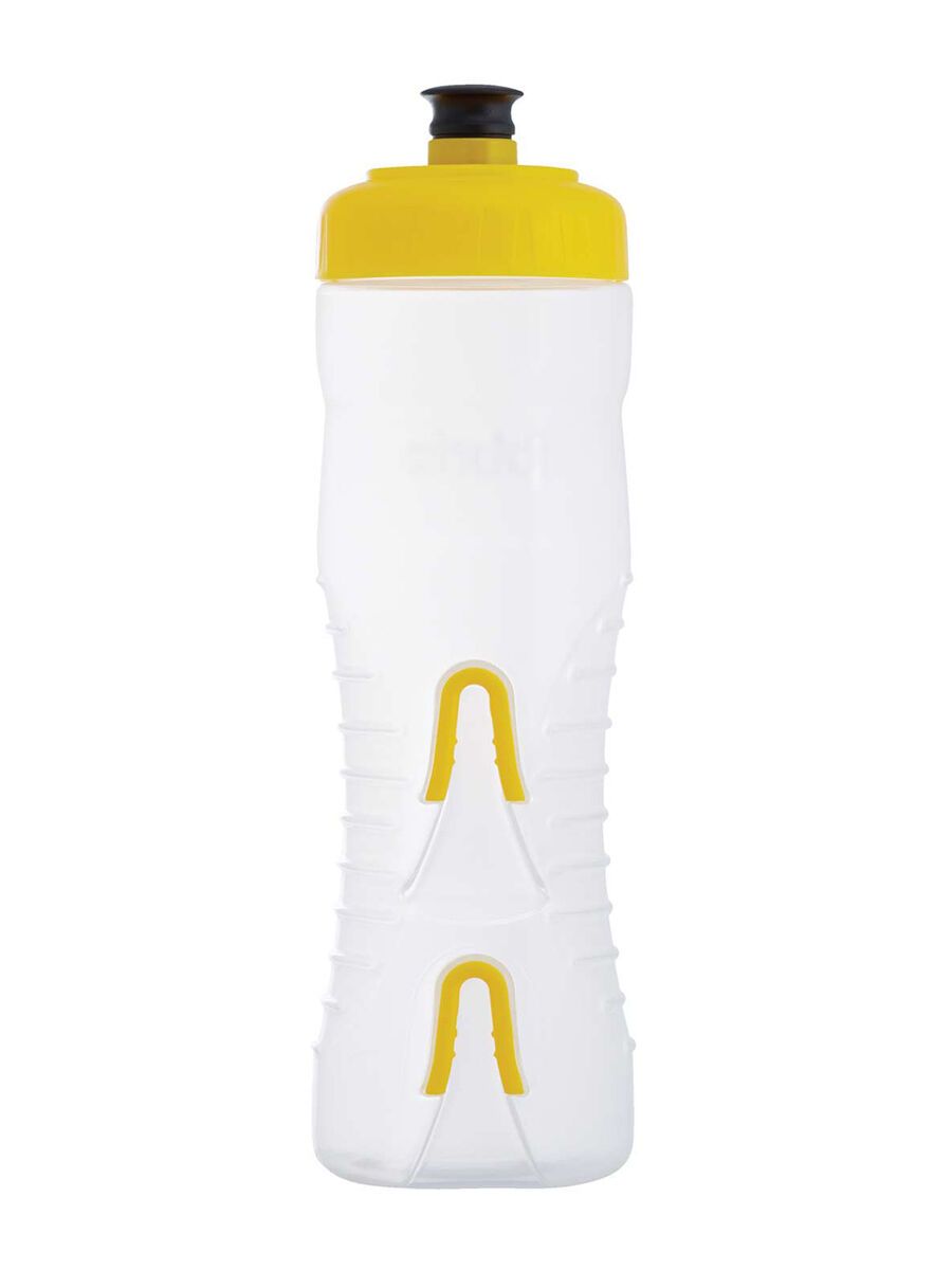 Fabric Cageless Waterbottle 750 ml, clear/yellow - Bild 2