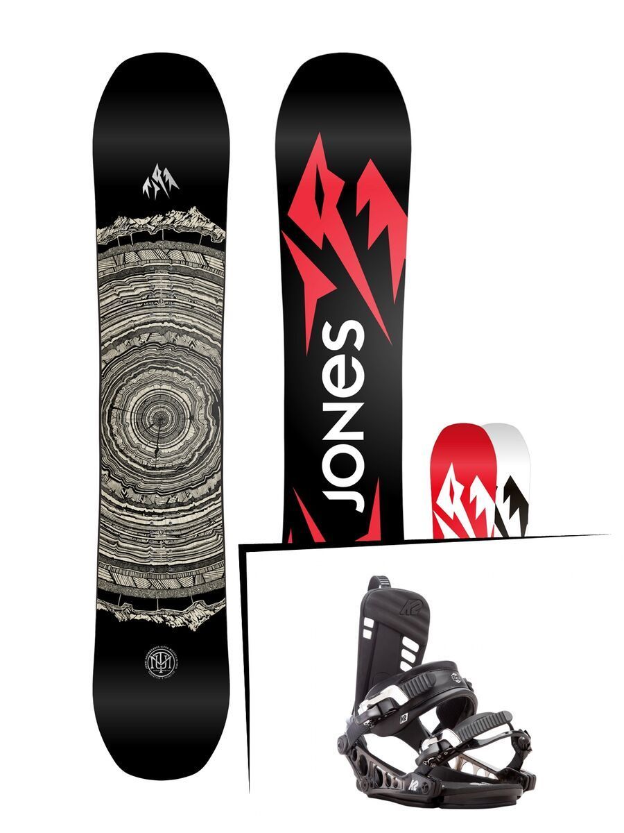 Set: Jones Ultra Mountain Twin 2017 + K2 Cinch CTX (1728771S) - Bild 1