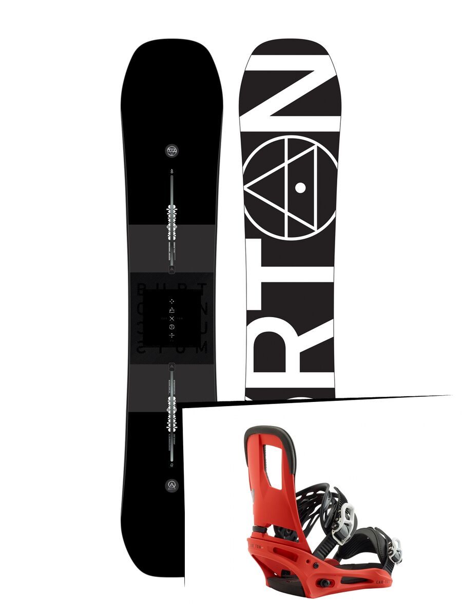 Set: Burton Custom X Flying V 2019 +  Cartel (2218381S) - Bild 1