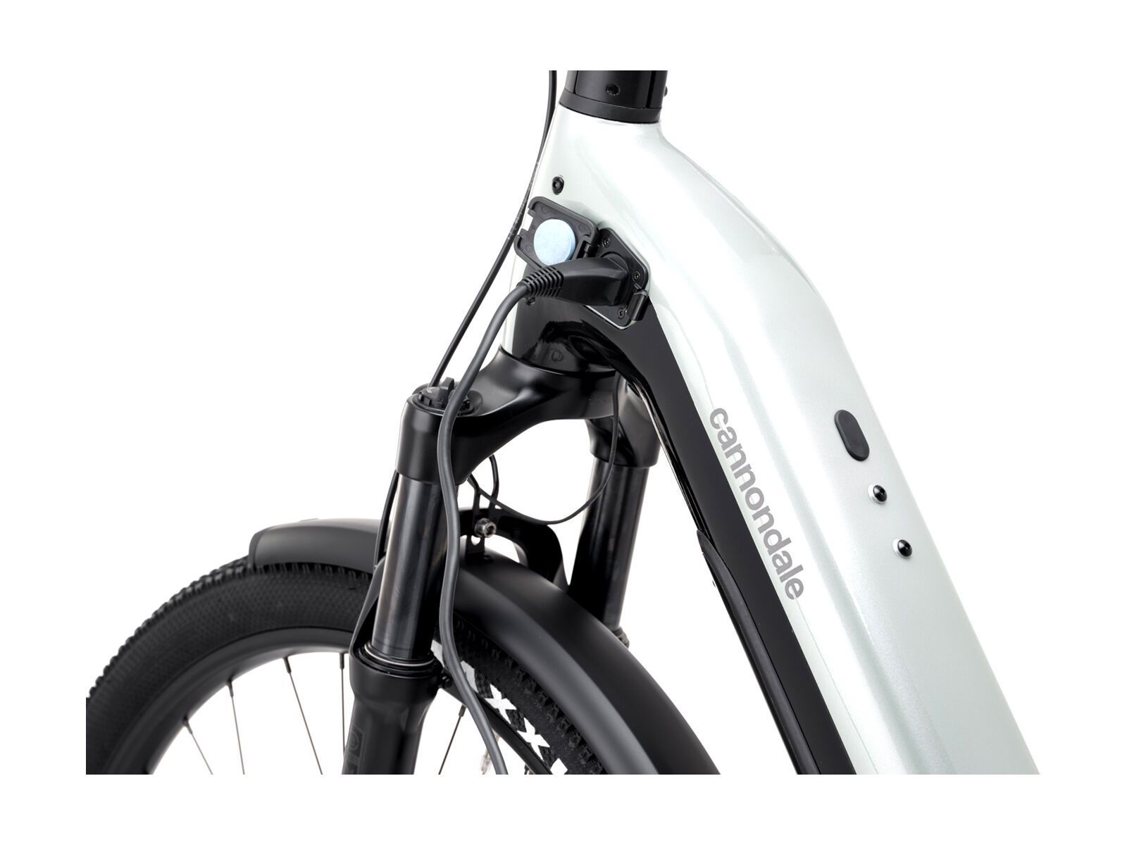 Cannondale Tesoro Neo X 1 Low StepThru - 27.5, grey - Bild 11
