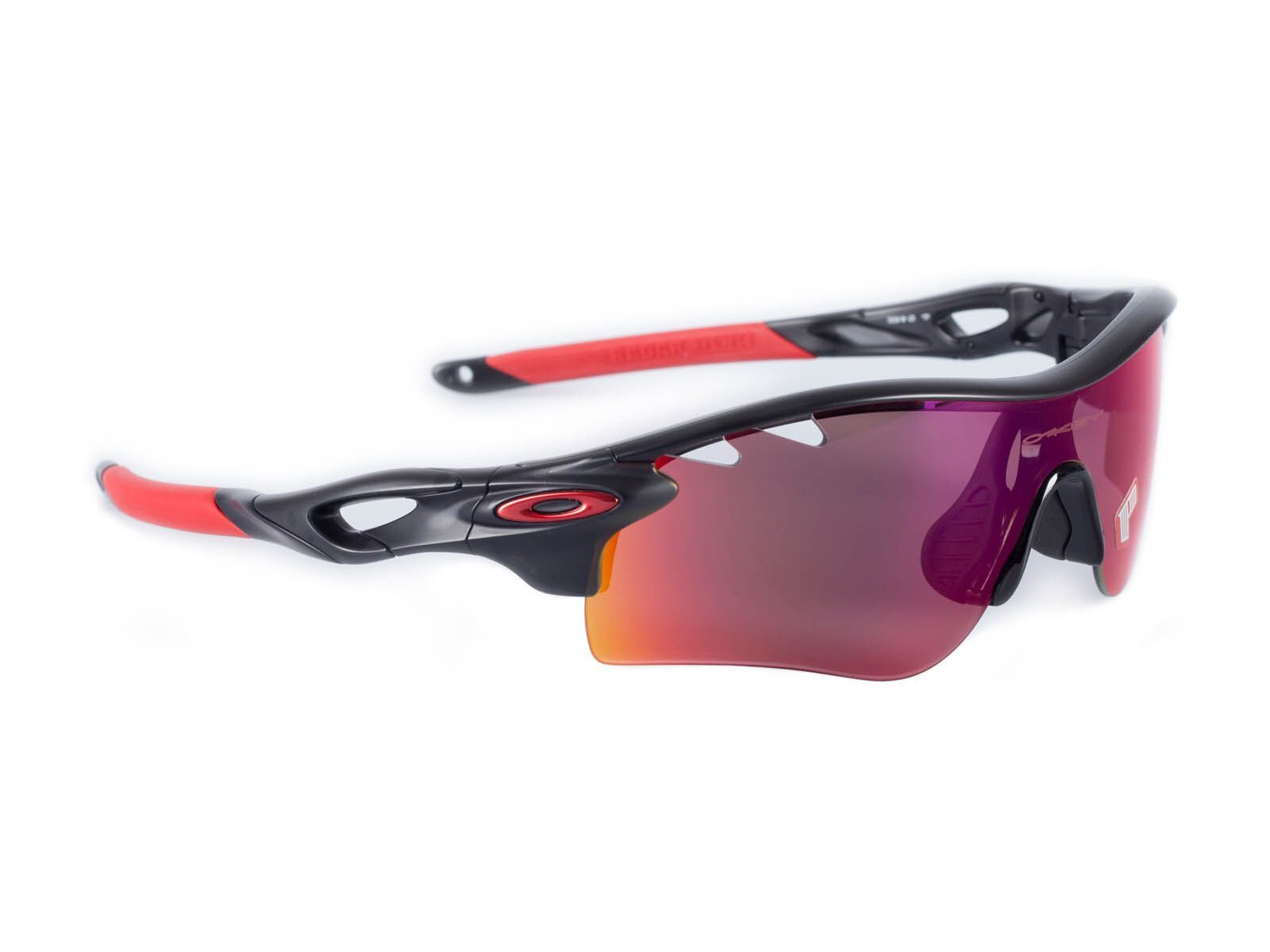Oakley Radarlock Path Vented, Matte Black Ink/OO Red Polarized & Black Iridium - Bild 2