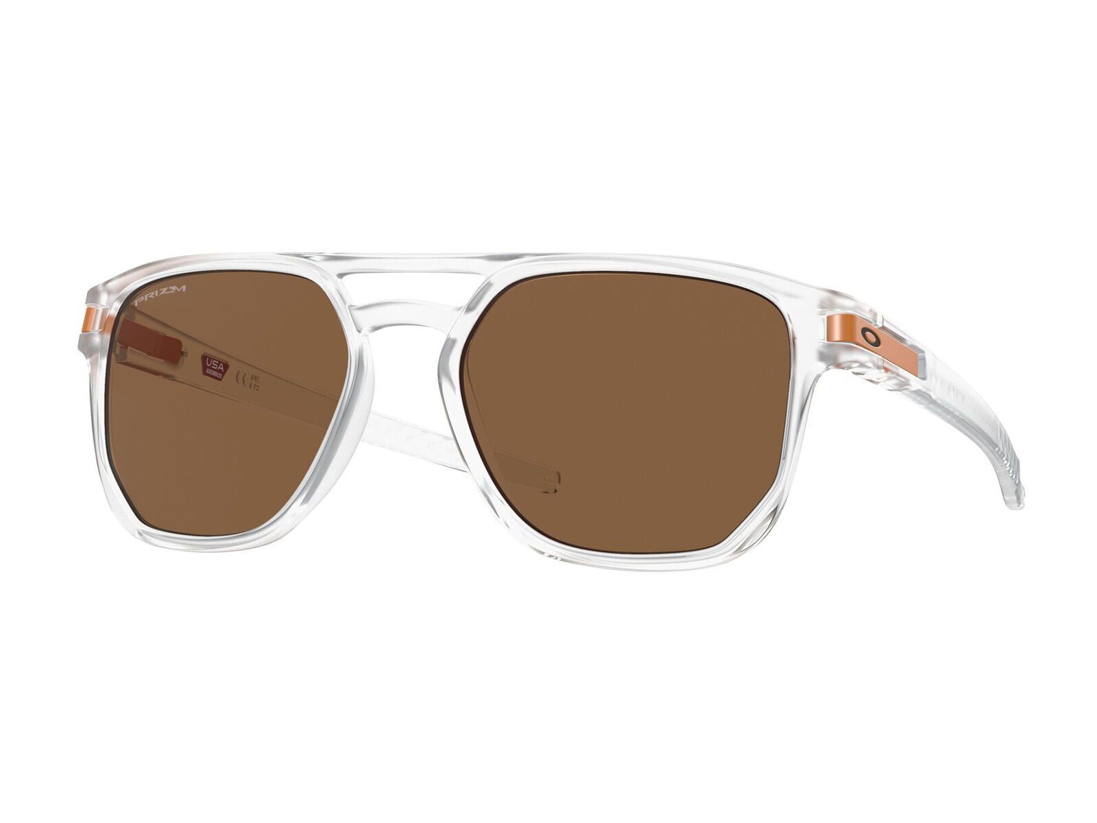 Oakley Latch Beta Introspect Collection, Prizm Bronze / matte clear - Bild 1