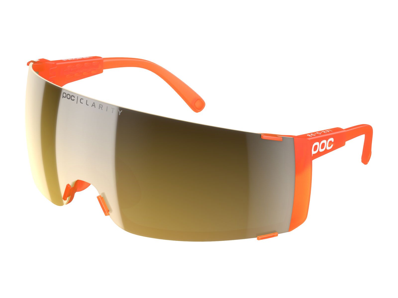 POC Propel, Clarity Road / fluo orange transl. - Bild 1