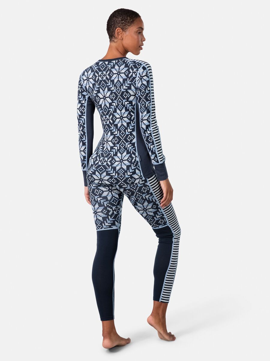 Kari Traa Else Long Sleeve Baselayer, dark navy blue - Bild 6