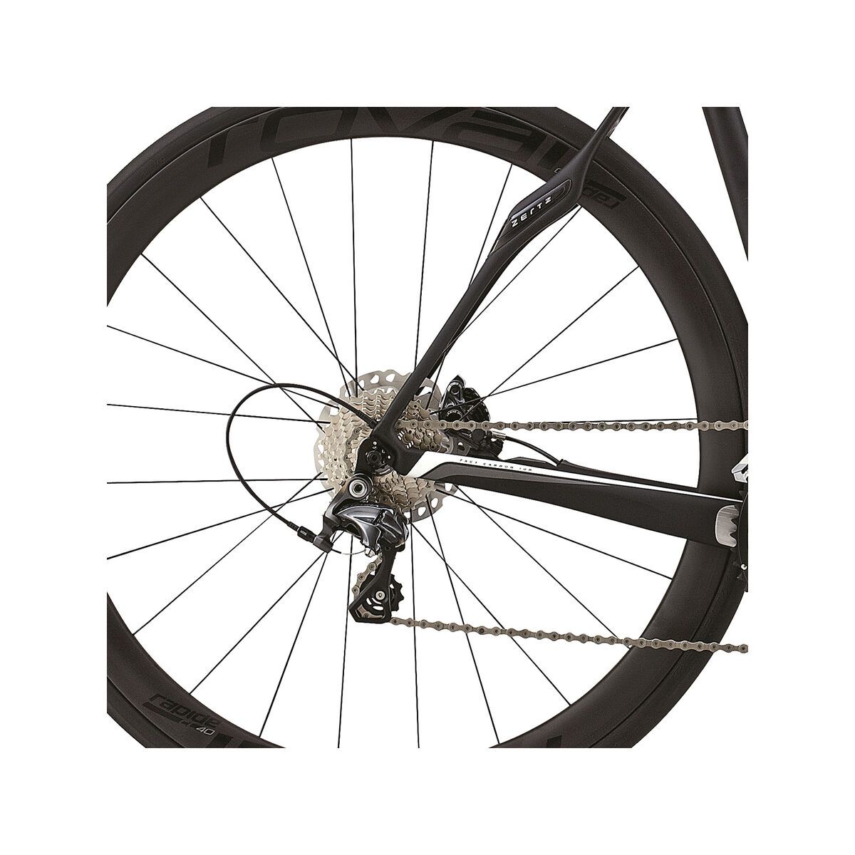 Specialized Roubaix SL4 Pro Disc Race, Satin Black/White/Charcoal - Bild 4