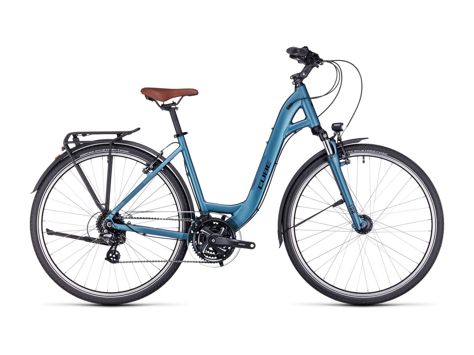 Cube Touring Easy Entry, metalpetrol´n´green - Bild 1