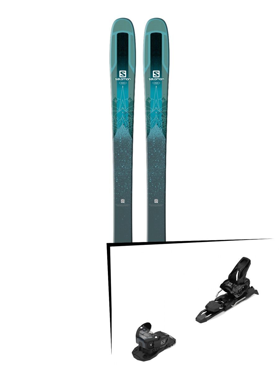 Set: Salomon QST Lumen 99 2018 + Salomon Warden MNC 11 black - Bild 1