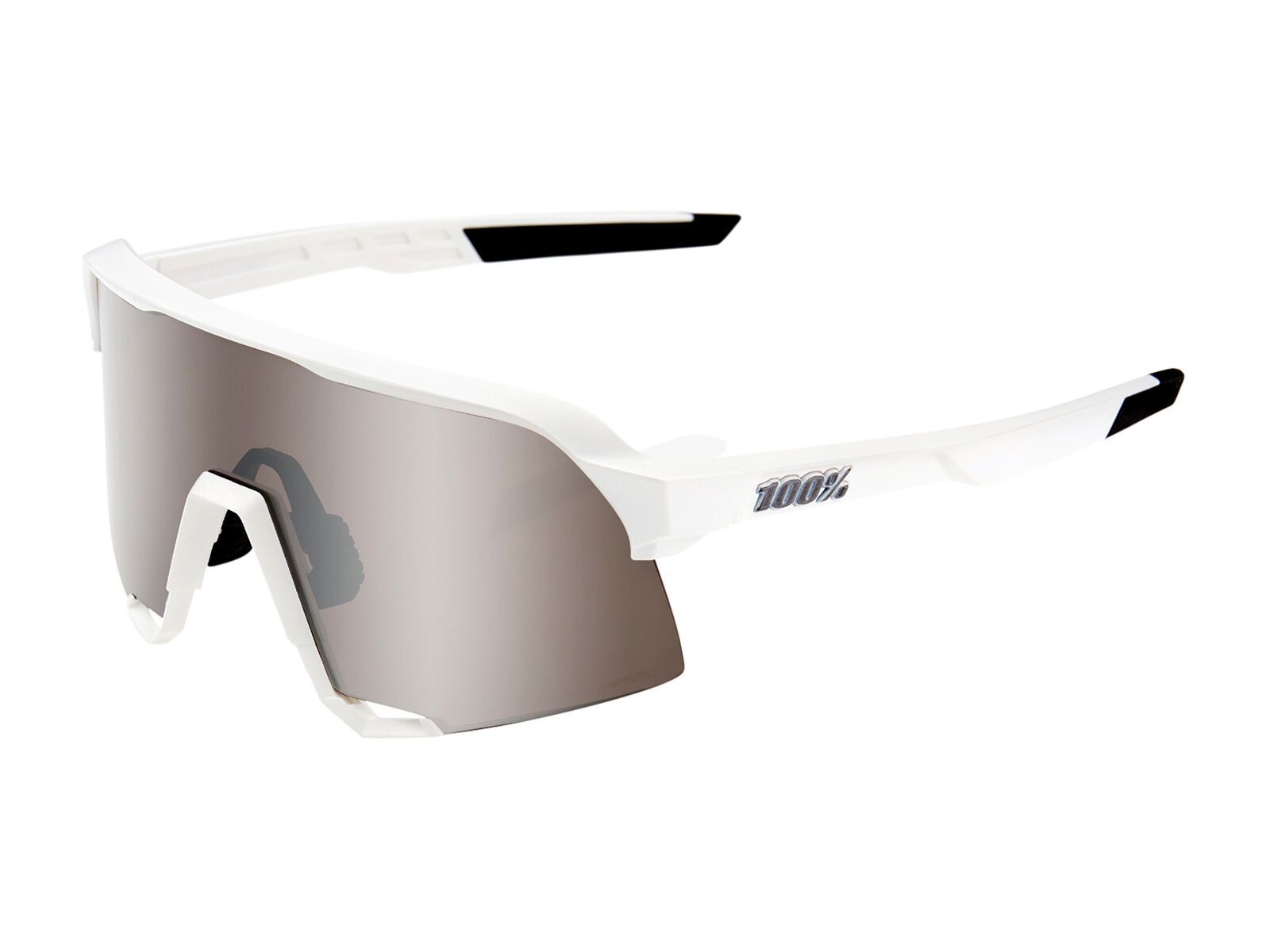 100% S3 - HIPER Silver ML Mir, matte white - Bild 1