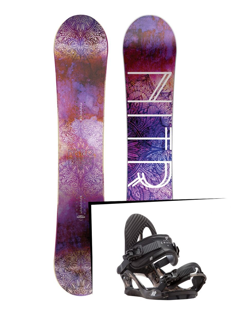 Set: Nitro Mystique 2017 + K2 Charm (1728784S) - Bild 1